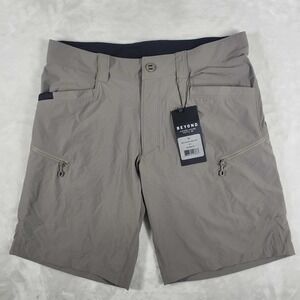 Beyond Clothing  Ventum Cargo Shorts Men's Medium Gray Beige Utility Outdoor NWT